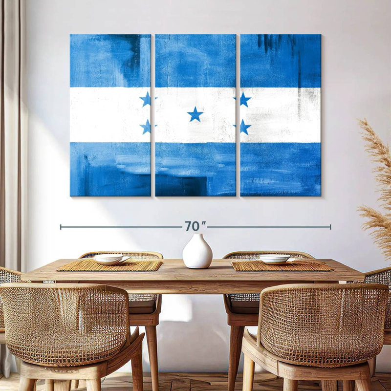 Borges Honduras, 42" H x 65" W