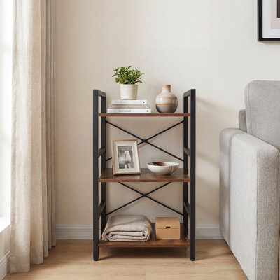71cm H x 42cm W Metal Etagere Bookcase
