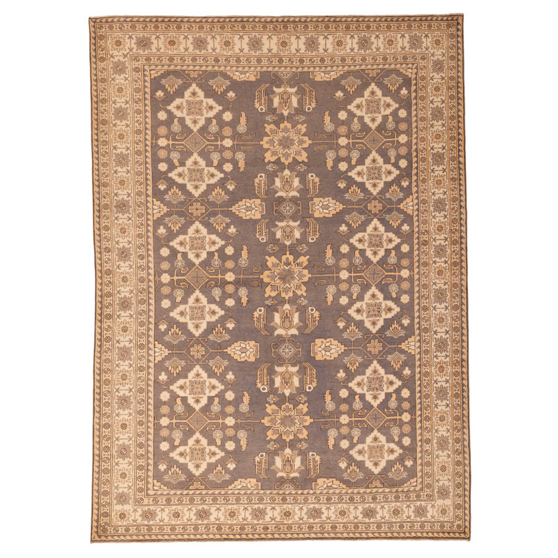 Tapis gris 6 pi 10 po x 9 pi 4 po Finest Kargahi