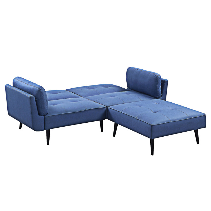 Fabric Adjustable Sofa And Ottoman