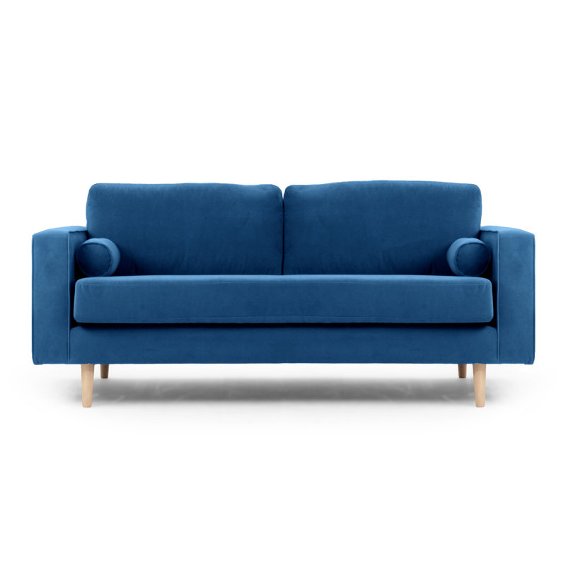 Boubacar Sofa, Blue, Brown, 3