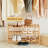 6 Pair Stackable Shoe Rack-436401739