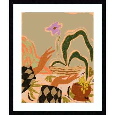 The Power Of One by Arty Guava Wood Framed Wall Art Print