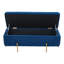 Velvet Upholstered Storage Bench-1261168166