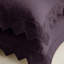 Ensemble de couvre-lit en coton aubergine Elsie 6 pièces-115684647