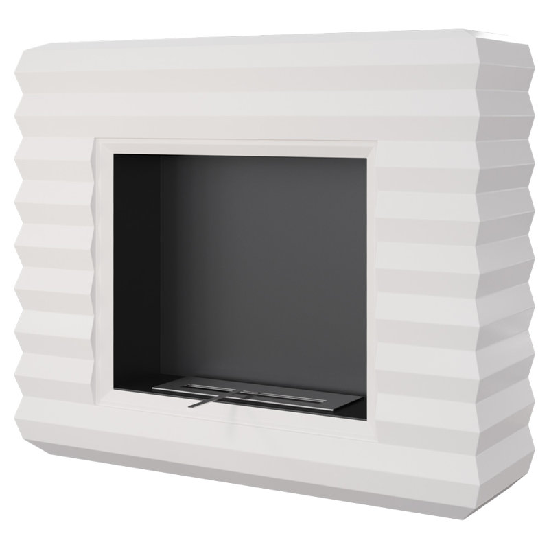 Portail Bio-Foyer Pinus - Ve / fp / b, Blanc, H 44,8 po x l 44,8 po x P 12,6 po