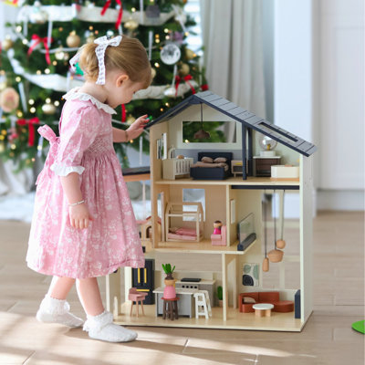 Maison de poupée familiale moderne Tiny Land®