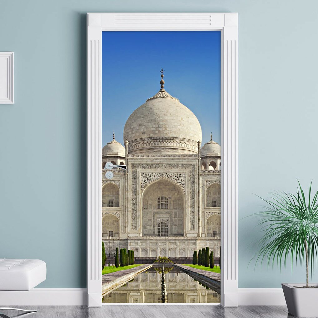 Türaufkleber Gewaltiger Taj Mahal