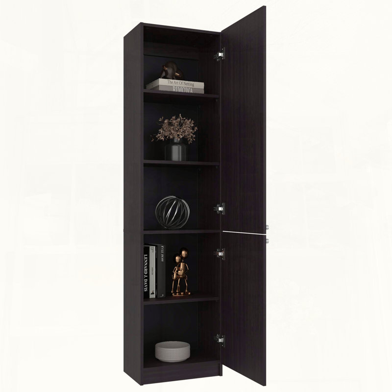 Tall Bookcase Storage Cabinet
