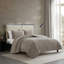 Vera Wang Crushed Velvet Brown Reversible Quilt Set-2028831689