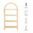 Vexley Tall Narrow Arched Bookshelf-115213846-115213851