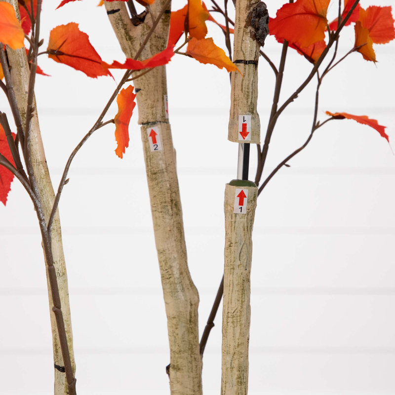 Arbre d'automne artificiel automne, H 84 po x l 32 po x P 32 po