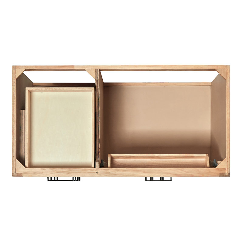 42" Single Bathroom Vanity Base only, Natural Oak