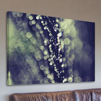 Droplets - Wrapped Canvas Print