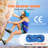 10.2mm Dynamic Climbing Rope, 40M(131ft) Outdoor Rock Climbing Rope 25KN Breaking Tension