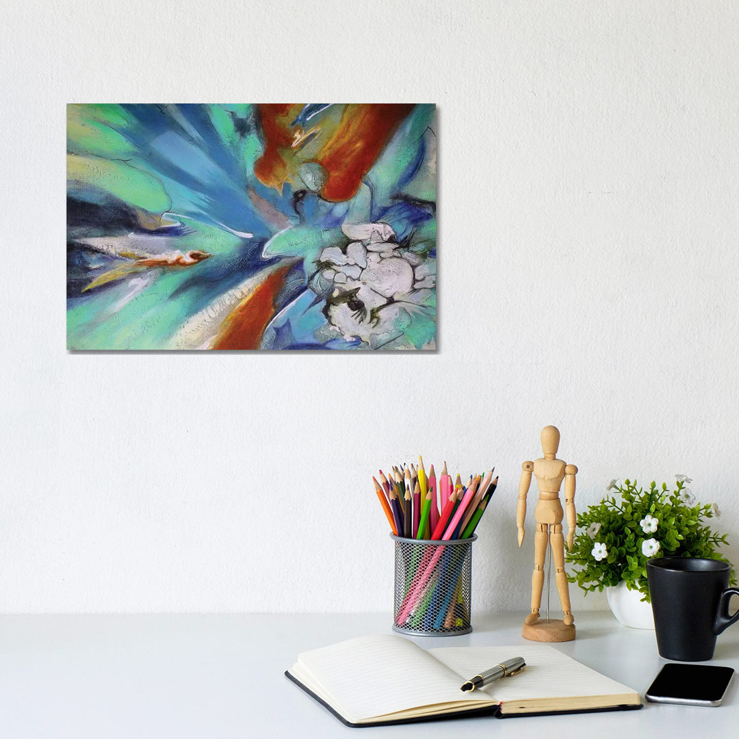 Cefiro IV by Gabriela Villarreal - Wrapped Canvas Painting