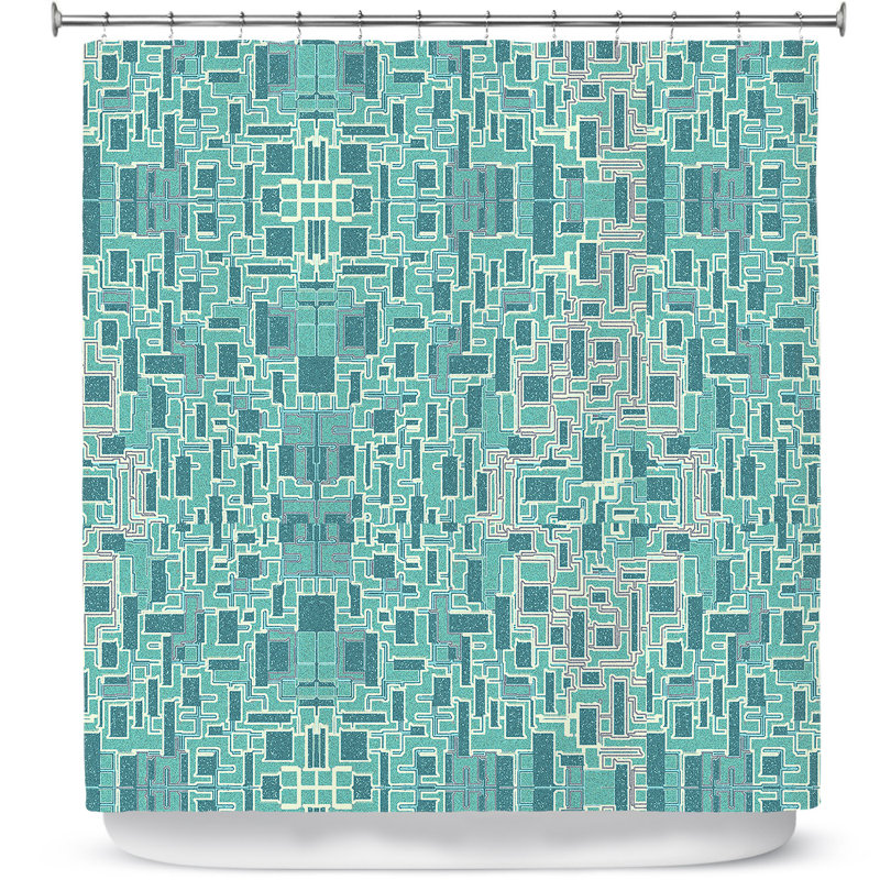 Artirio Geometric Shower Curtain