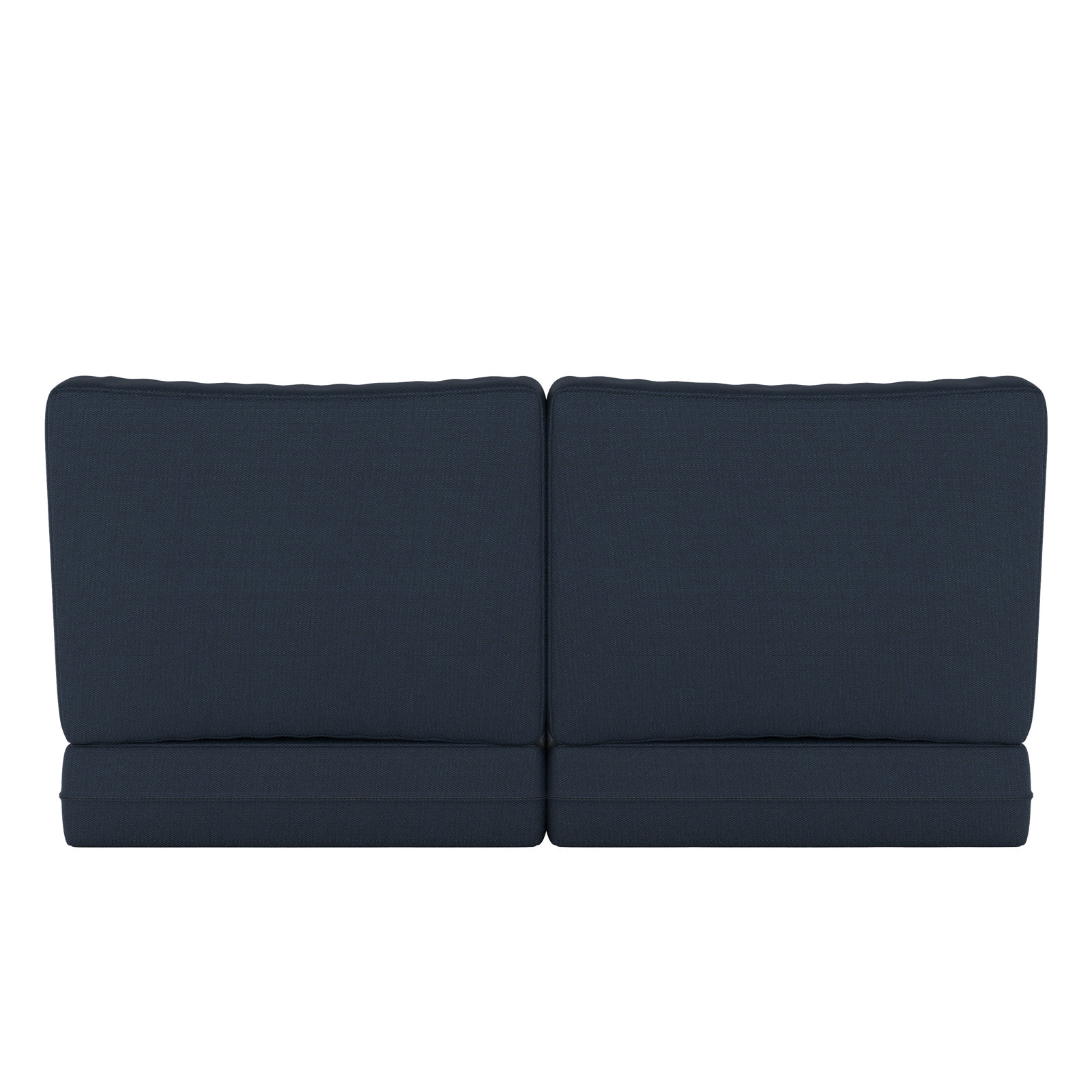 24" Sunbrella® Loveseat Seat and Back Cushion, Canvas Navy Sunbrella® Canvas