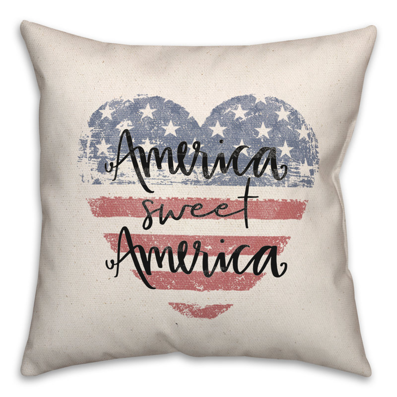 Reversible Throw Pillow, 18" x 18"
