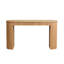 Console moderne 59,05 po avec tiroir pour le hall d'entrée avec un design à rayures verticales unique pour le vestibule, l'entrée, le bureau, la nature-129705028