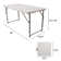 48'' Rectangular Adjustable Folding Table