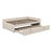 Upholstered L-Shaped Upholstered Daybed With Pop Up Trundle-1058427172