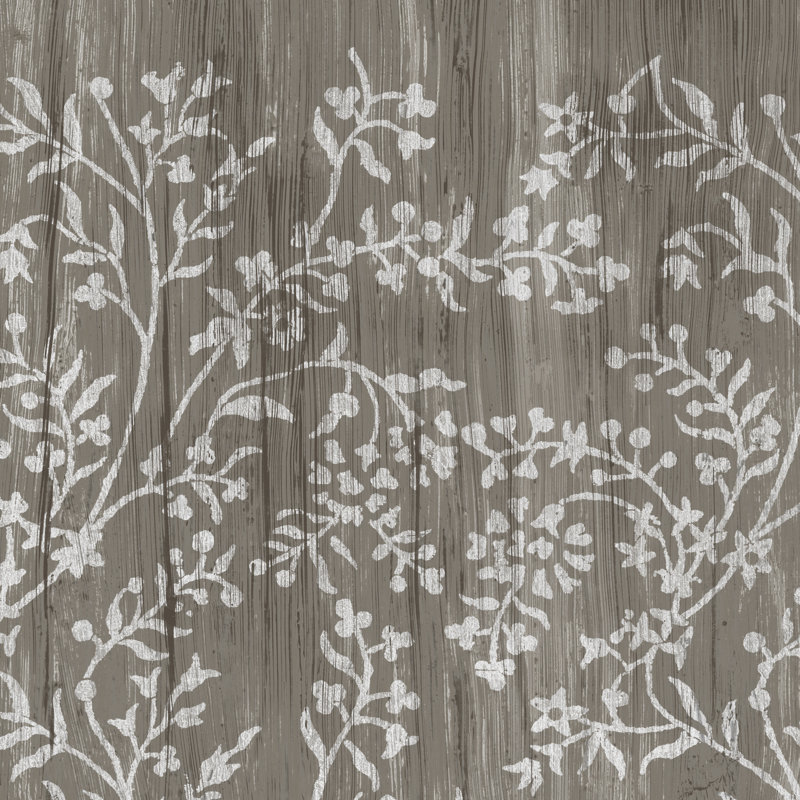 Weathered Wood Patterns V by June Erica Vess - Wrapped Canvas Print, 30cm H x 30cm W