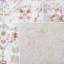 Tapis oriental ivoire / rouille-481567659