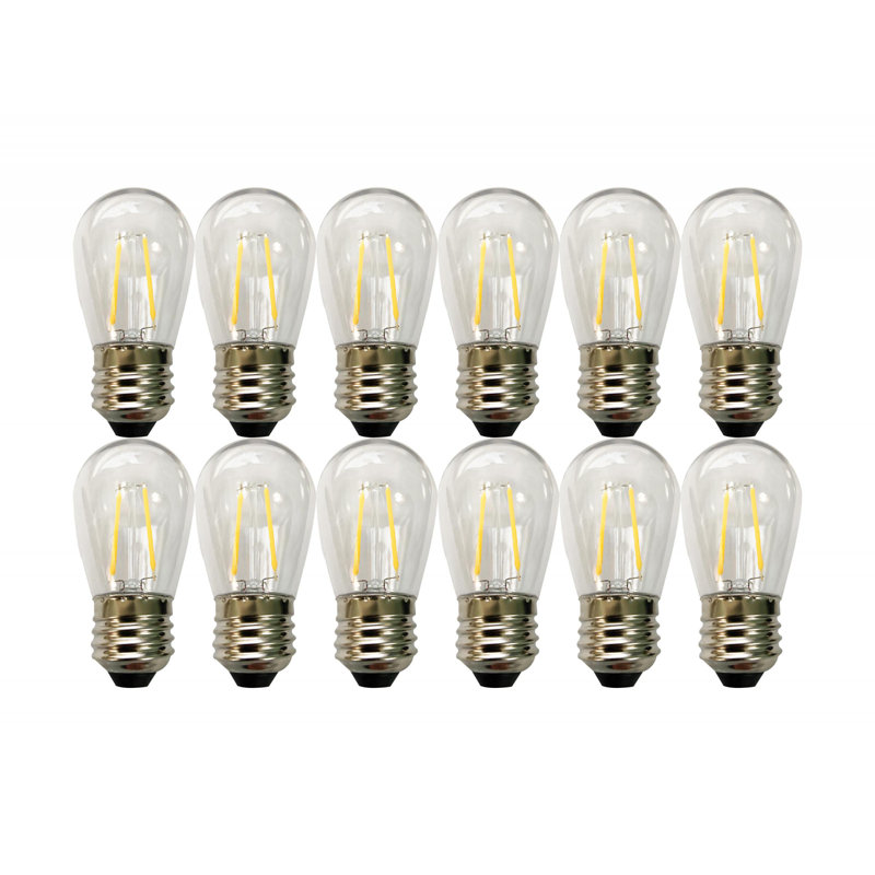 24 Ft. Indoor / Outdoor 12-Bulb Standard LED String Light