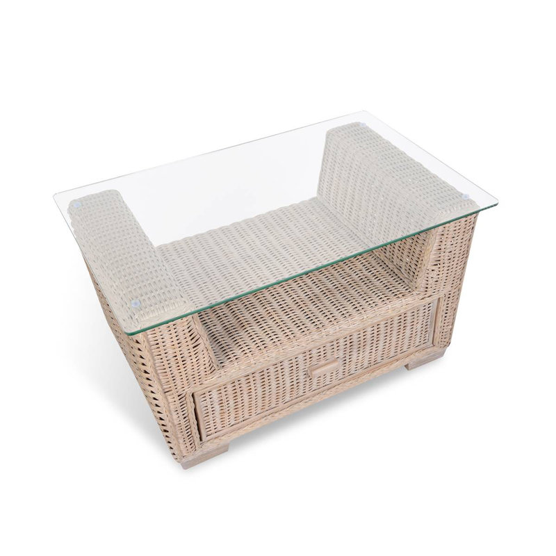 Table basse à quatre pieds avec rangement Lottye