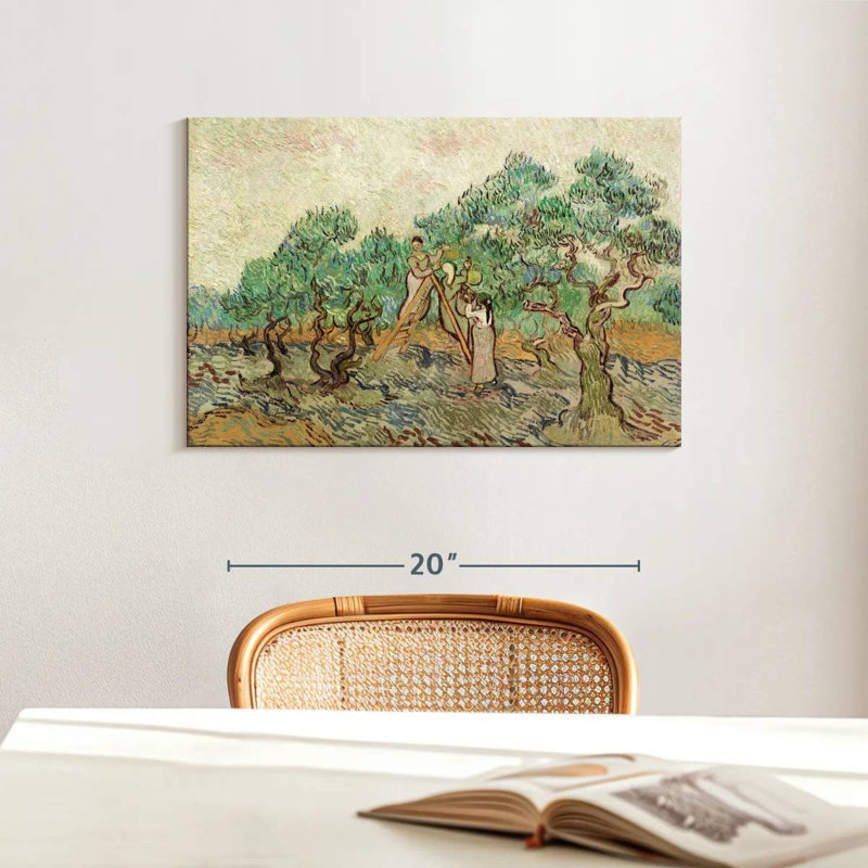 Senne The Olive Orchard, H 16 po x l 24 po