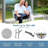 Kelly-Ann 72 " W Outdoor Picnic Bench
