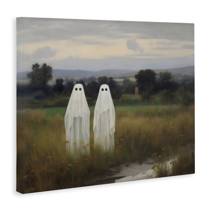 Ghost Duo en toile de fond, design par LSR Design Studio, H 30 po x l 40 po