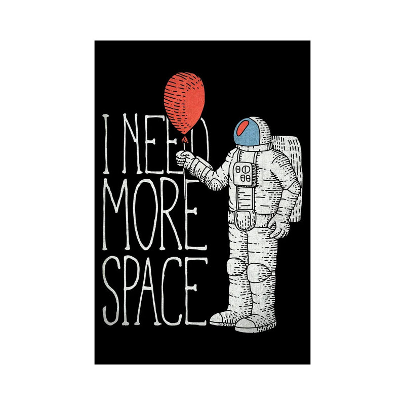 Cosmos II by Gab Fernando - Wrapped Canvas Gallery-Wrapped Canvas Giclée, 101.6 cm H x 66.04 cm W x 1.91 cm D