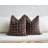 Velvet Brown with Pom Poms
