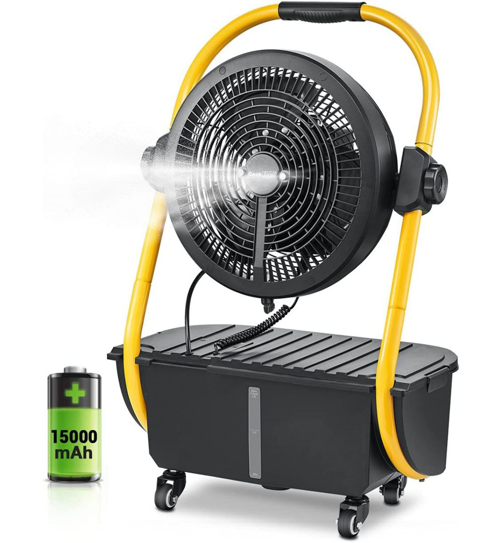 Battery Operated 29.5" Box Fan CG INTERNATIONAL TRADING