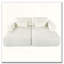 Canapé-lit double en velours côtelé avec 2 coussins Corduroy-1086752726