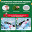 Bonhomme de neige gonflable de Noël et pingouins