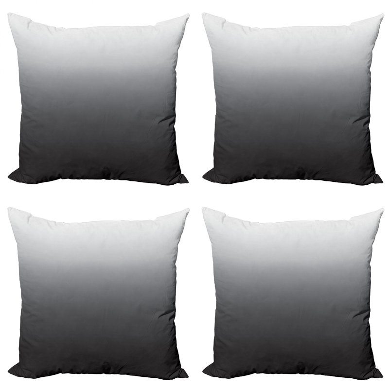Ombre Reversible Pillow Cover, 16" x 16"