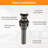 Pop-Up Bathroom Sink Drain With Overflow-121301214