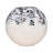 Modern Round Decorative Metal Iron Vase with Artistic Multi-Toned Detailing and Unique Sculptural Contemporary Design for Statement Accent Display in Living Room Entryway or Office Shelf Decor-1260150715