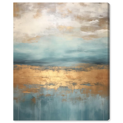 «Cloudscape in Gold III» par Art Remedy