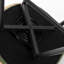 Swivel Upholstered Counter Stool with Metal Frame-2077540171