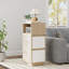 25cm W Solid Wood Bedside Table-1056679454