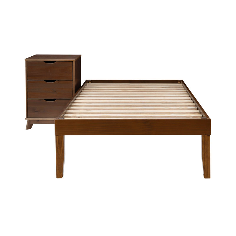 Marialana Kid Bedroom Set, Walnut