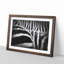 The Stripes of the Zebra - Picture Frame Painting Print-56712648-56712650
