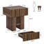 Ensemble de 2 tables de chevet avec tiroir