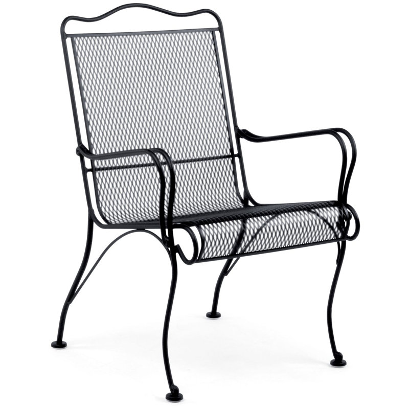 Tucson Outdoor Dining Armchair, Matte White