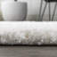 Tapis ivoire à poils longs Anttwan-252565853
