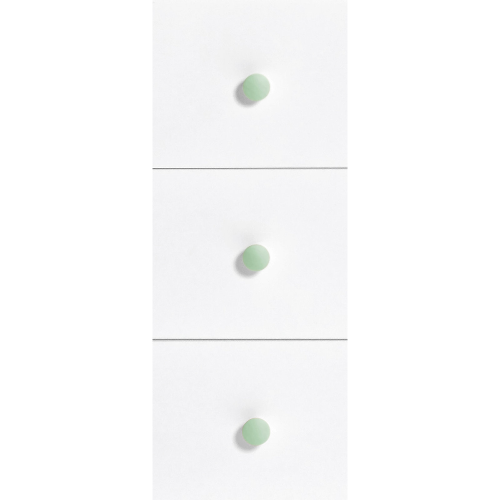Gelato 1.25" Diameter Mushroom Knob, Cool Mint